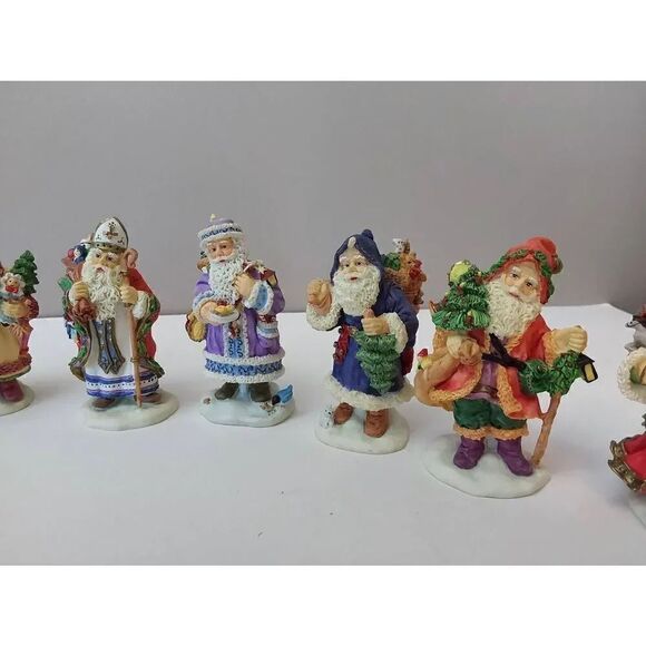 Katherine Stevenson Old World Santas Lot of Nine - Picture 3 of 14